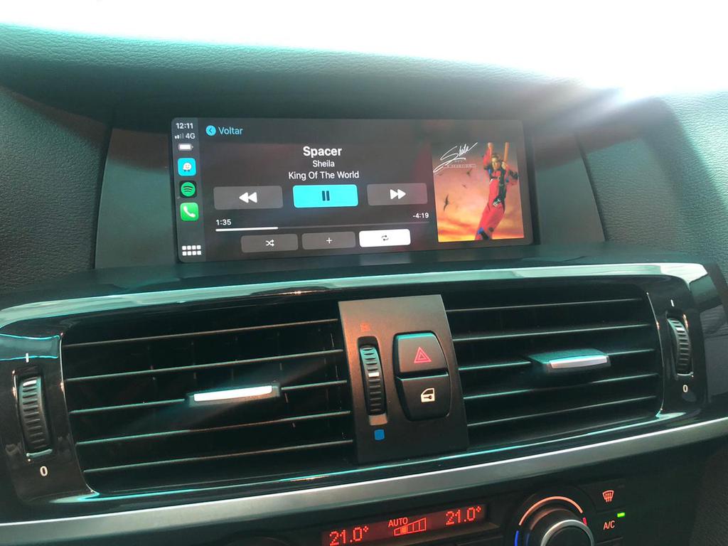 BMW X3 Apple CarPlay (Desbloqueio) Desbloqueio de Tela Original